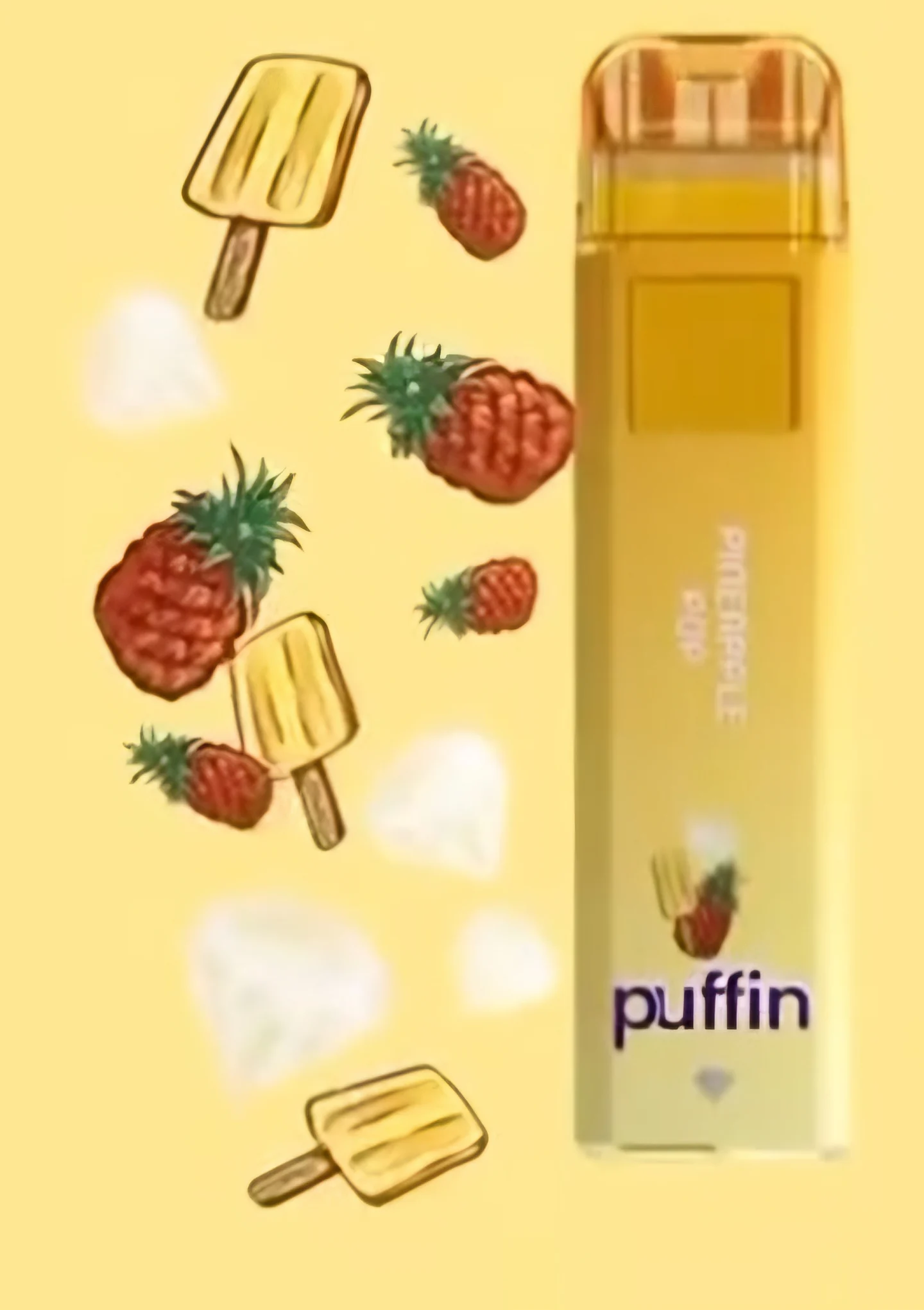 pineapple pop (new 2g) pineapple pop (new 2g) puffin disposable